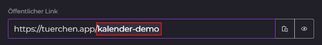 Editor screenhot: public key input